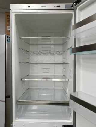 Nevera Combi, Siemens Acero Inoxidable, No Frost