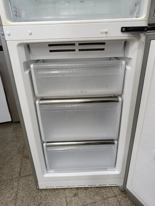 Nevera Combi, Siemens Acero Inoxidable, No Frost