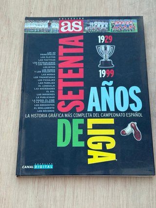 Colección revistas del equipo de fútbol Madrid