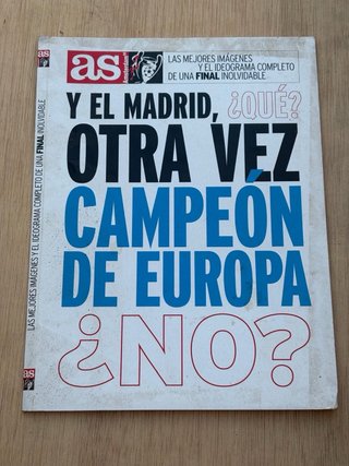 Colección revistas del equipo de fútbol Madrid