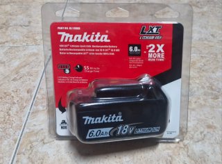 Batería Makita LXT 18V 6.0 Ah BL1860B