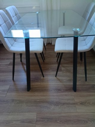 Mesa de Vidrio Templado