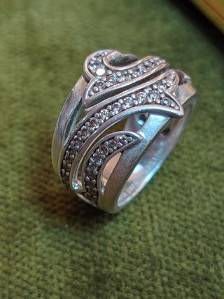 Anillo Pierre Cardin Plata 925