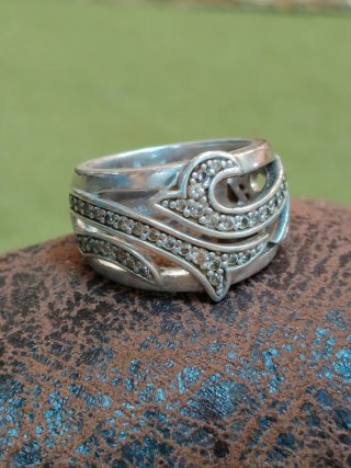 Anillo Pierre Cardin Plata 925