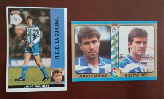JULIO SALINAS CROMOS DEPORTIVO DE LA CORUÑA