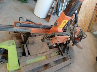 Desbrozadora y recogedor de ramas para tractor