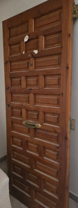 Puerta de Entrada de Madera