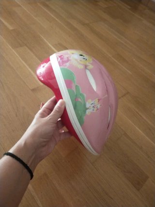 Casco bici infantil rosa