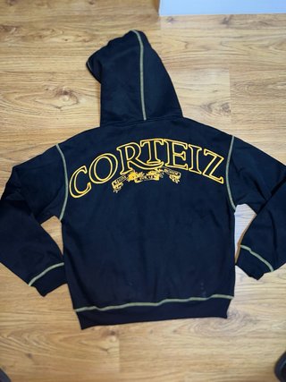 Sudadera Cortiez Negra con Cremallera