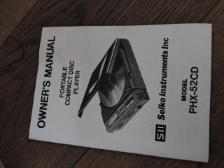 Reproductor CD Seiko Digital HQ PMX5200