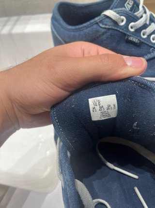 Zapatillas Vans Azules Talla 43