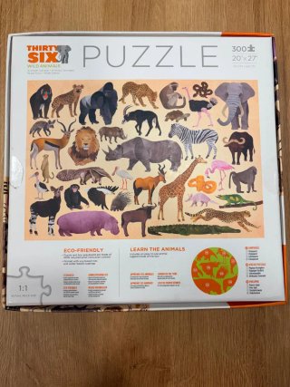 Puzzle Animales Salvajes 300 piezas
