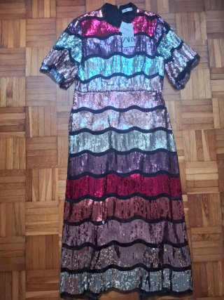 Vestido nuevo Zara Edición Limitada lentejuelas