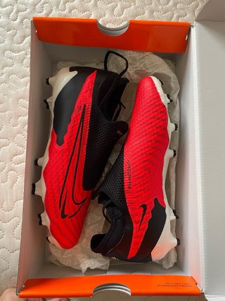 Botas de Fútbol Nike Phantom Rojo y negro