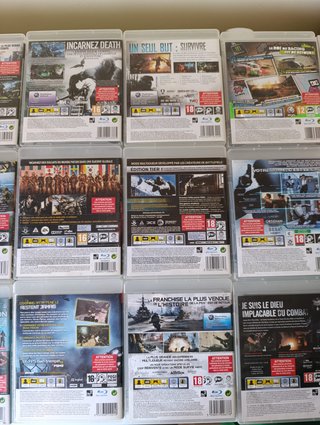 Lote 21 Juegos PS3 (Acción)