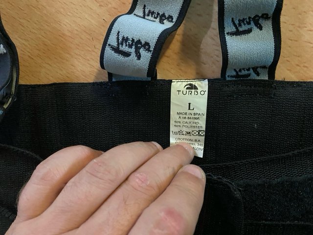 Faja lumbar con tirantes
