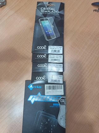 Lote 6 Protectores Pantalla Móvil Varias Marcas