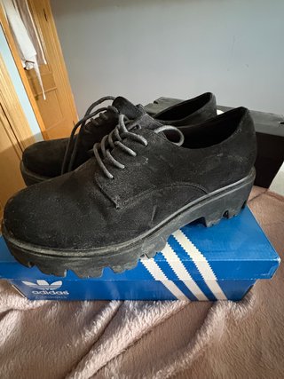 Zapatos negros de plataforma