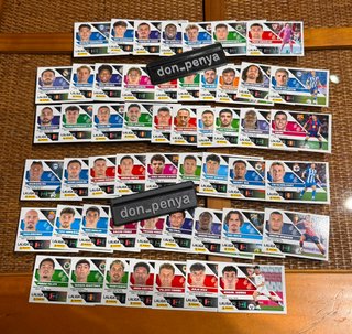 Lote 52 cromos Liga Este tercera Edición 2026-27