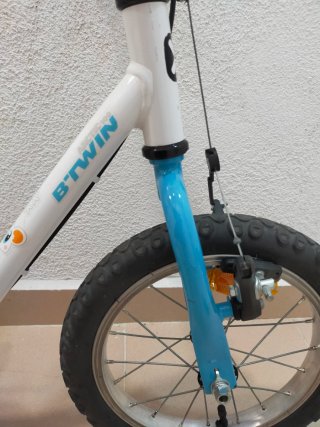 Bicicleta BTwin Artic 100 14 Azul/Blanca