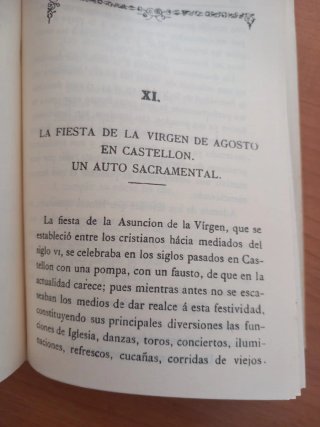 Casos y cosas de Castellon, facsímil