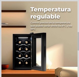 Vinoteca Evvo VT8 para 8 botellas