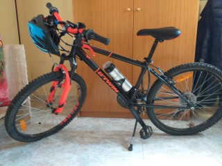 Bicicleta BTT Rockrider 500 Naranja 24