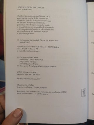 Historia de la Psicología