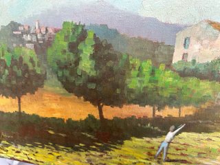 Quadro olio su tela 40x60