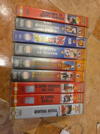 Películas Dragon Ball Z VHS (Colección)