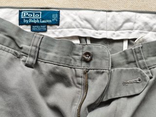 Pantalón Ralph Lauren Gris Talla 34/30
