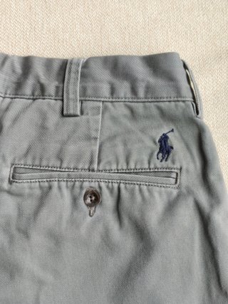 Pantalón Ralph Lauren Gris Talla 34/30