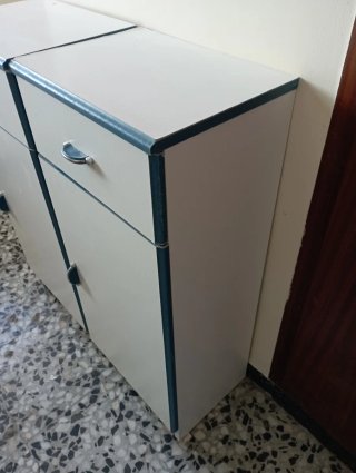 2 Muebles de cocina blancos