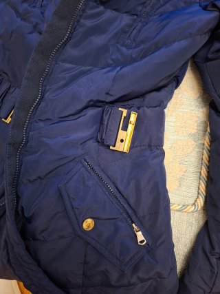 Piumino Stradivarius Blu Taglia S