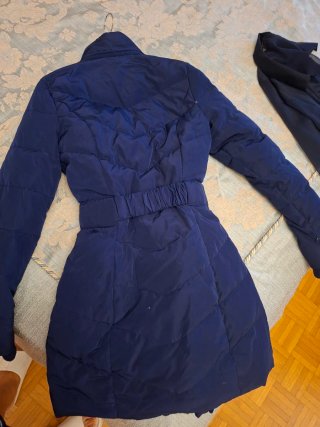 Piumino Stradivarius Blu Taglia S