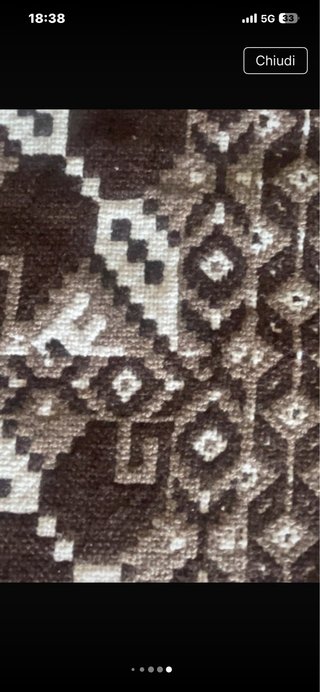 Tessuto etnico 2,48x2,39 mix villa 8