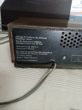 Receptor de Radio Vintage Imperial ST 2000