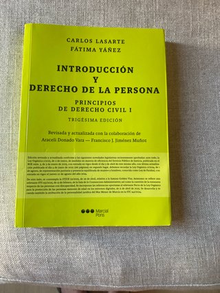 Principios de Derecho Civil. Tomo I. Introducci...