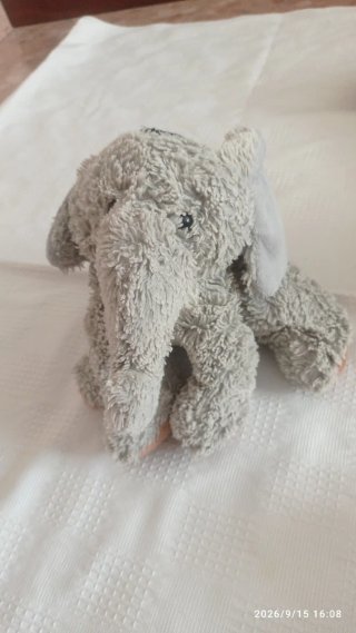 Peluche de Elefante Gris