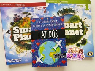 Lote libro latidos y smart planet