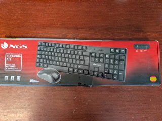 Kit Teclado y Ratón NGS Euphoria Inalámbricos