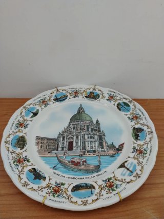 Plato Decorativo Souvenir de Venecia