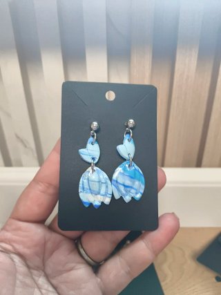 Pendientes de Arcilla Polimérica