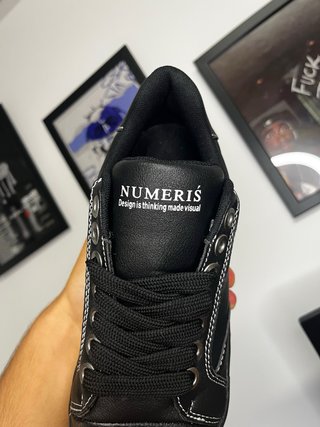 Zapatillas Negras Numeris Talla 42