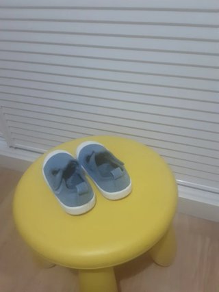 Zapatillas H&M Azul Talla 22