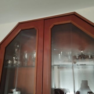Vitrina de Madera y Cristal