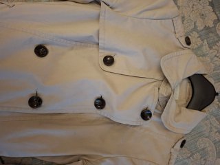 Trench beige taglia S