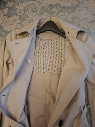 Trench beige taglia S