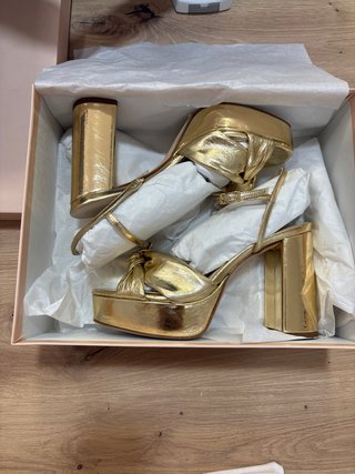 Sandalias Doradas Bimani