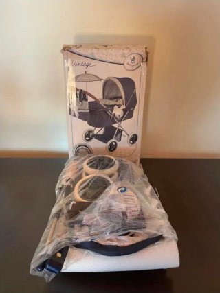 Carretto per Bambole DeCuevas Provenza Blu